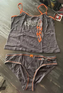 Orange County Choppers OCC Daywear Tank Top & Panties Set Size Medium-NWT - Picture 1 of 9