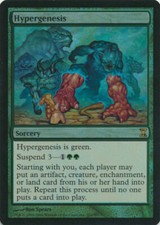 MTG Magic the Gathering Time Spiral FOIL Hypergenesis MP Moderate Play Condition