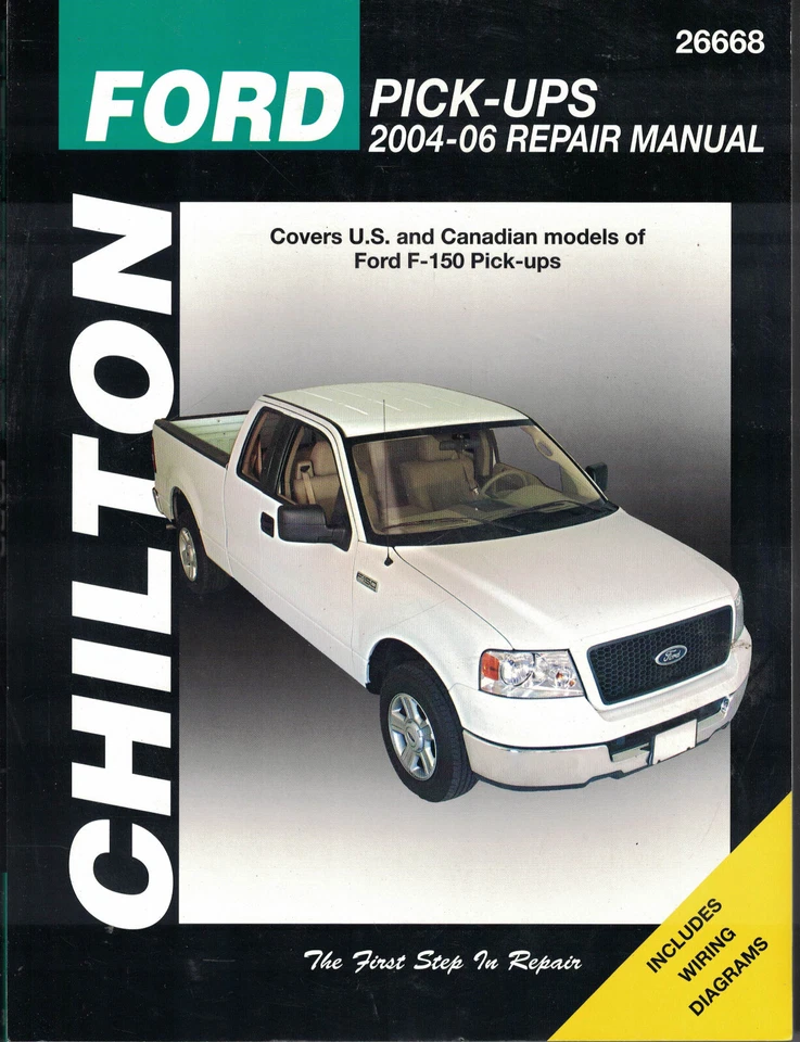 Manual de reparación Chilton: camionetas Ford F-150 2004-2006. Foto 1 de 1