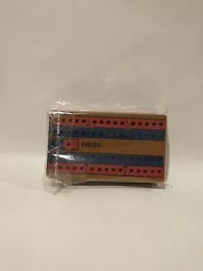 Oker Brand Traveling cribbage game - vintage 1980s unopened package - mini-board - Picture 1 of 3