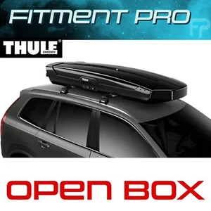 Thule Motion XT Alpine Ski Roof Mounted Cargo Box Black Glossy 84.5" 629506 - Picture 1 of 12