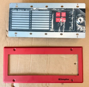 Simplex 4610-9111 Fire Alarm Annunciator LED/SW New No Box No Key - Picture 1 of 3