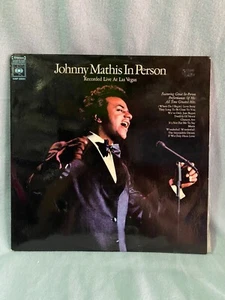 Johnny Mathis in Person 2 LP Set - 1972 - Recorded Live in Los Vegas - Picture 1 of 15