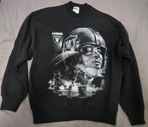 Vintage 80s Pro Player NFL Los Angeles Raiders Jim Plunkett Crewneck Sweatshirt - Bild 1 von 5