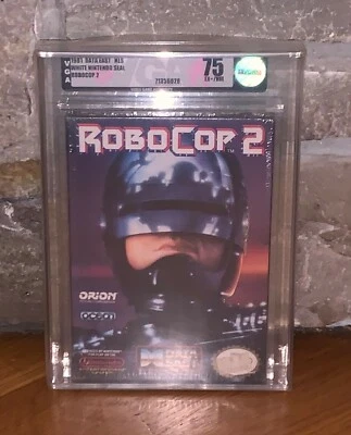 Brand New NES RoboCop 2 Factory Sealed H-Seam VGA Graded 75 Nintendo Game 1991 - Image 1 of 4