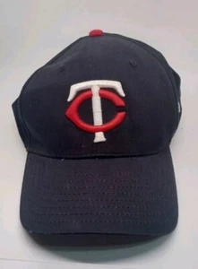 Minnesota Twins New Era Vintage One Size Fits All Snapback Cap Hat Blue w Logo - Picture 1 of 7