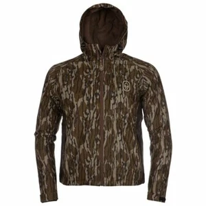 Hard Core Season Opener Full Zip Hooded Jacket (Mossy Oak Bottomlands, Medium) - Picture 1 of 6
