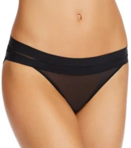 NWT Le Mystere Modern Mesh Bikini Black #3384 Sz S/6 - Picture 1 of 5