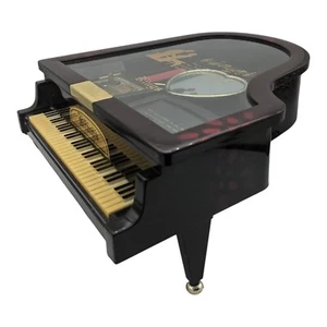 Vintage Kings Piano Musical ballerina Jewelry Box You're the Piano Man -WORKS- - Picture 1 of 8