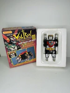 1984 Matchbox VOLTRON III MIGHTY LION ROBOTS SET Black GB36 Made in Japan - Picture 1 of 23
