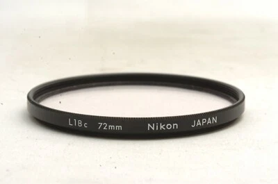 @ SakuraDo Camera @ Discount! @ Nikon L1Bc 72mm Screw-In Black Rim Lens Filter - Image 1 of 4