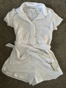Size XXS/00 White Romper - Picture 1 of 1