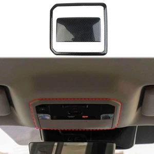 Carbon fiber Style Roof Reading Light Control Panel trim for Toyota Tacoma 2024 - Picture 1 of 6