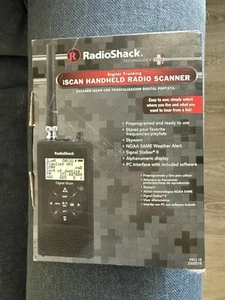 Radio Shack PRO-18 iSCAN Handheld Radio Scanner. NOS! - Photo 1/5