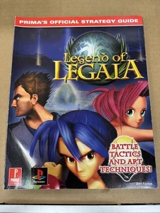Legend of Legaia Official Prima Strategy Guide Great Shape - Picture 1 of 3