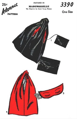 Advance 3390 Purse Handbag Bag Pattern Cosmetic Bag Eyeglass Case UNPRINTED - Image 1 of 4