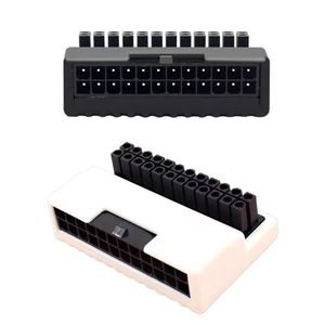 24Pin 90 Degree Power Extension Adapter for Enhances Computer Mainbboard - Afbeelding 1 van 10