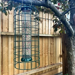Squirrel Proof Cage for Hanging Bird Feeders - Picture 1 of 4