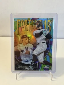 Aaron Judge 2025 Topps Chrome Fortune 15 #F15-1 Yankees - Imagen 1 de 2