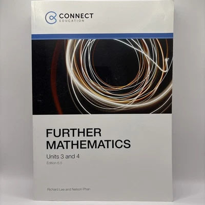 Connect Education Further Mathematics Units 3/4 (6.5th Edition) - Image 1 of 3