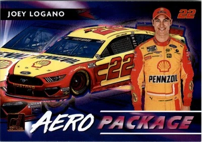 2021 Donruss Aero Package Retail #12 Joey Logano - Racing - Image 1 of 2