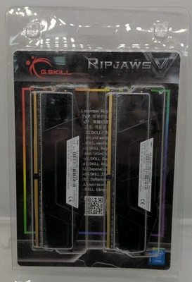 G.Skill Ripjaws V 16GB (2x8GB) DDR4-3200 PC4-25600 CL16 F4-3200C16D-16GVKB - Image 1 of 3