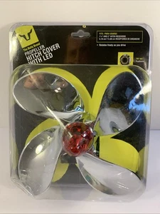 Bully Propeller Hitch Plug Cover CR-402L Fits 2” / 1.25” Trailer Hitch LED Light - Picture 1 of 4