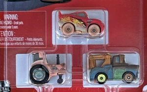 NEU MATTEL MINIS SAMMLERSTÜCKE DISNEY PIXAR CARS AUS PRODUKTION 3ER-PACK VERSIEGELT! - Bild 1 von 2