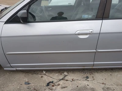 2001-2005 Honda Civic Driver Front Door Oem PB5HR - Image 1 of 2