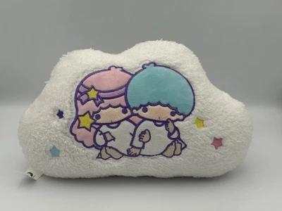 Almohada de felpa Little Twin Stars Cloud Kiki y Lala Sanrio caja de botín bordada Foto 1 de 3