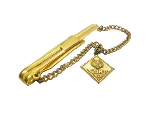 Corbata colgante clásico de mediados de siglo con cadena de corbata Cub Scouts BSA de colección - Imagen 1 de 3