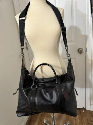 Coach Travel Duffle Bag with Shoulder Strap - Image 1 of 4