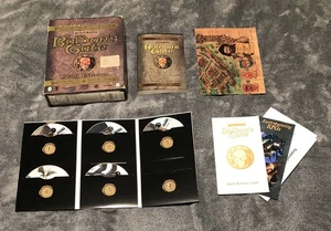 Baldur's Gate Gold Edition PC 1999 mit Big Box, Karte, Booklet - Bild 1 von 6