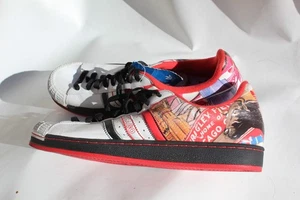 Adidas Chicago Zapatillas Zapatos Hombre 12.5, 13 Béisbol Baloncesto Rojo 326 Oferta Nuevo - Imagen 1 de 18