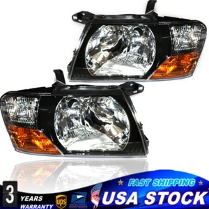 For Mitsubishi Pajero Montero L & R Set Headlights Head Lights Lamps 2000-2006 - Picture 1 of 11