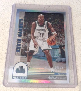 2022-23 Panini Hoops Kevin Garnett Tribute Silver 14/25 Timberwolves - Picture 1 of 2