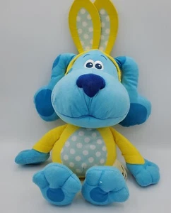 Blues Clues & You 16 Zoll Plüsch Osterhase blau Stofftier Hund gelbes Ohr LESEN - Bild 1 von 8