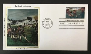 U.S. #1563 Battle of Lexington on Colorano FDC (92) - Picture 1 of 1