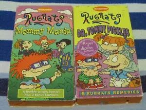 2 KINDER~NICKELODEON~RUGRATS~DR. Tommy Pickles & Mommy Mania ~ VHS GETESTET ~ 9 EPISODEN - Bild 1 von 12