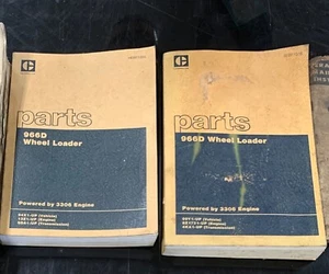 Caterpillar 966D Wheel Loader Parts Book 35S1-up Shop Catalog Manual CAT GUIDE - Picture 1 of 1