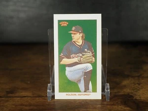 2021 206 Wave Ryan Rolison Base Back #49 Albuquerque Isotopes Colorado Rockies - Picture 1 of 2