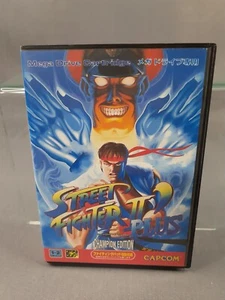 SEGA MEGADRIVE MEGA DRIVE MD STREET FIGHTER II' PLUS 2+ NTSC Japanese Boxed - Picture 1 of 4