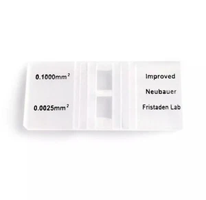 USA Fristaden Lab Blood Cell Counting Chamber | Improved Neubauer Hemocytometer - Picture 1 of 3
