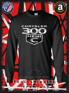 Nueva Camiseta Chrysler 300C Hemi Logo Para Hombre Camiseta Manga Larga American Davis34 Camiseta - Imagen 1 de 16