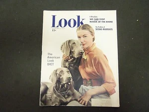 1950 JANURY 3 LOOK MAGAZINE - BING CROSBY AD BACK COVER - ST 2847 - Picture 1 of 2
