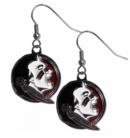 NCAA Florida State Seminoles Dangle Earrings NEW WITH TAG Cover