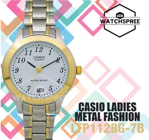Casio Ladies' Standard Analog Watch LTP1128G-7B - Picture 1 of 3