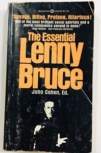 The Essential Lenny Bruce by John Cohen 1974 9th Printing PB Ballantine - Imagen 1 de 12