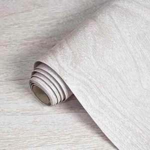 White Wood Contact Paper Wood Peel and Stick Wallpaper Wood Grain Contact - Picture 1 of 10
