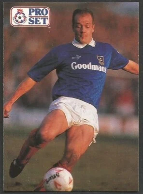 PRO SET 1990/91- #192-PORTSMOUTH & NORTHERN IRELAND-COLIN CLARKE - Image 1 of 2